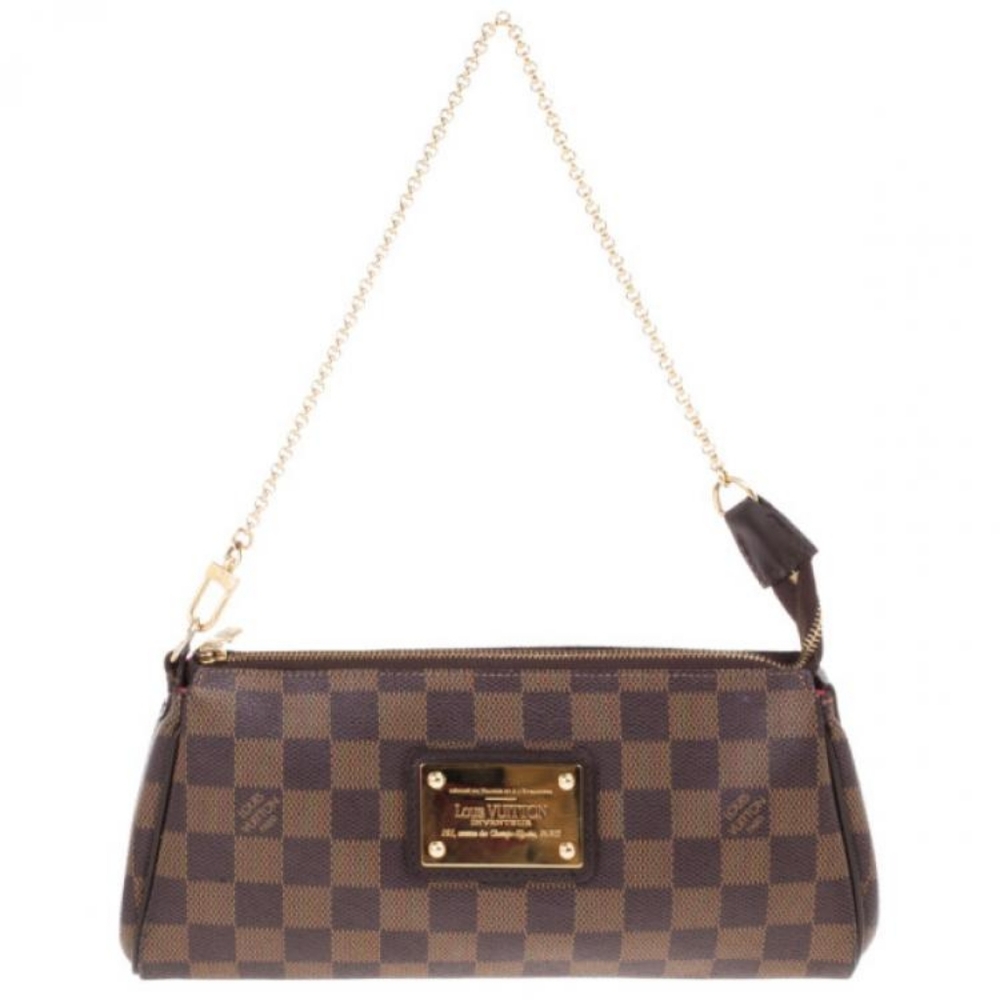 LOUIS VUITTON EVA in Damier Ebene Made in USA